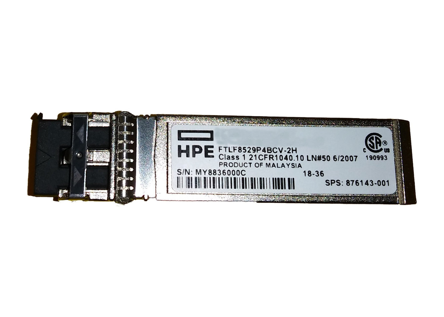Aruba R7M10A | SFP+ Fiber Optic Transceiver Module, 10Gbps, High-Performance