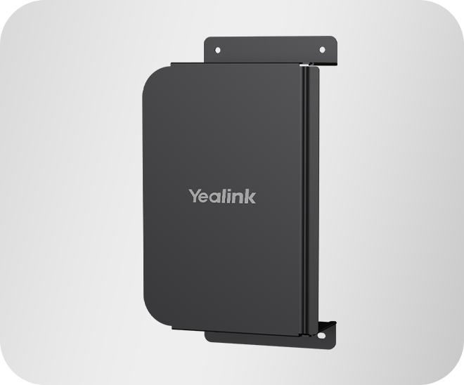 Yealink 3311068 Mcore WallMount 01 black wall-mounted device