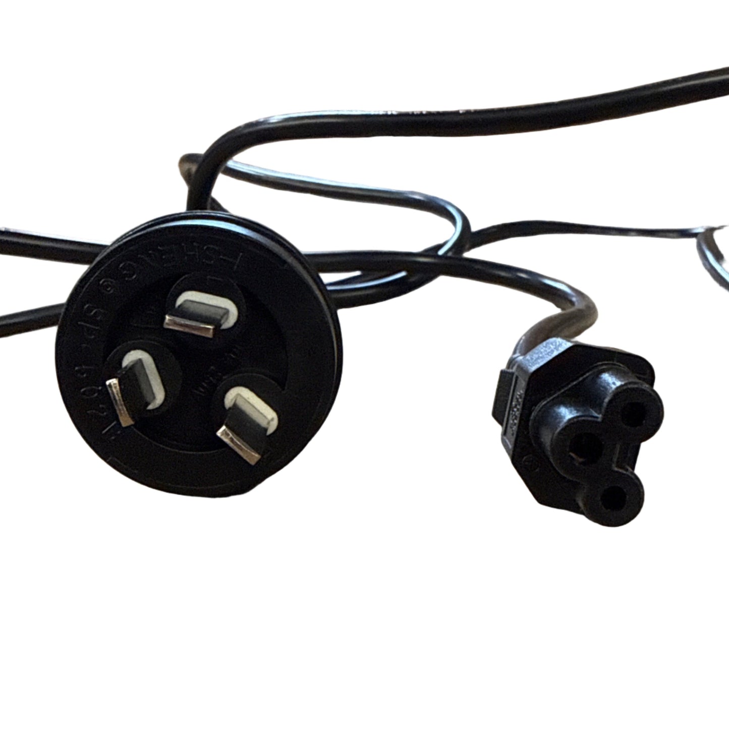 Australian AC Power Cord, 3Pin AU Plug to C5 (Clover Leaf) | 10A | 1.8M
