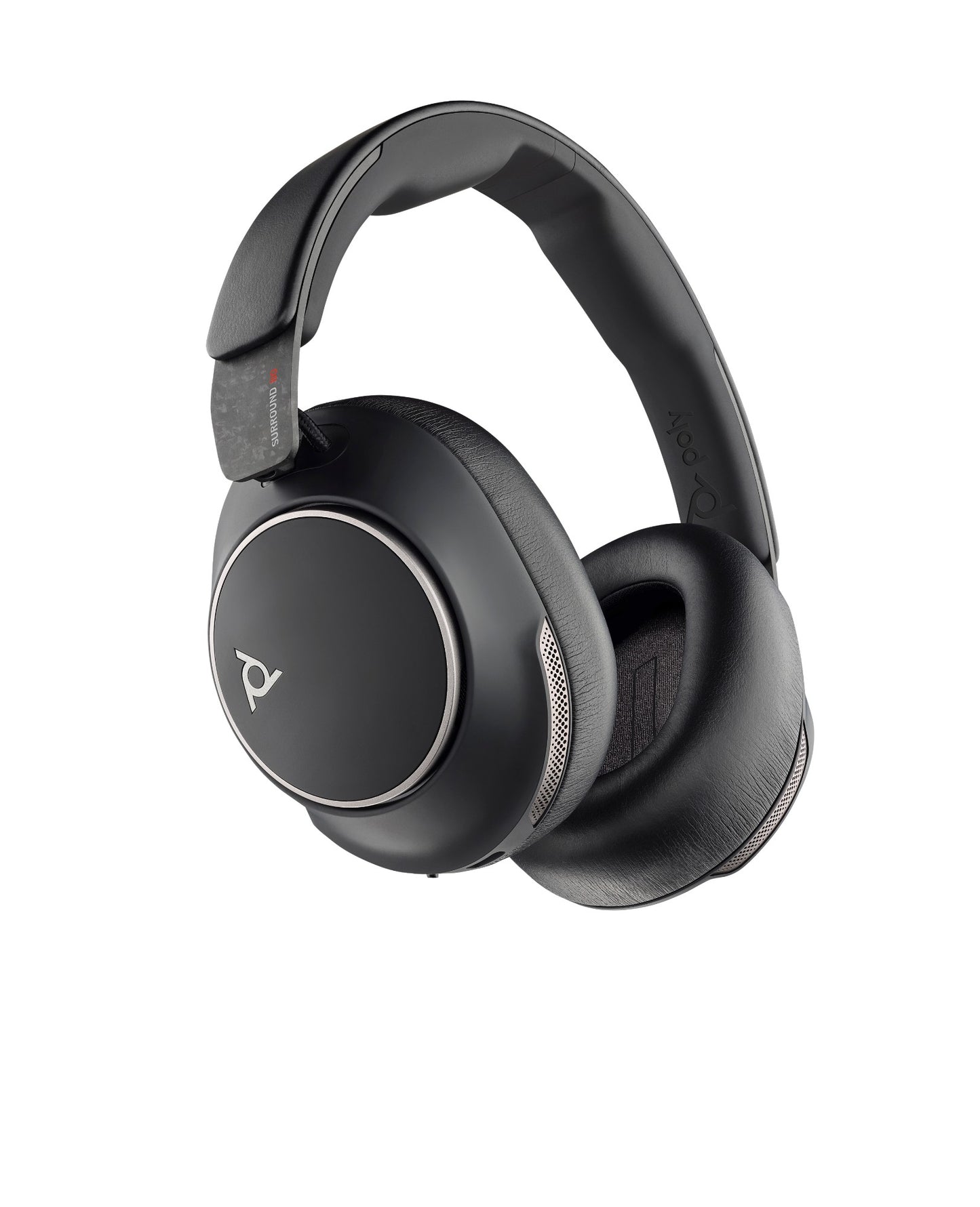 Poly 8G7T9AA | Voyager Surround 80 UC USB-C Headset, USB-C/A Adapter