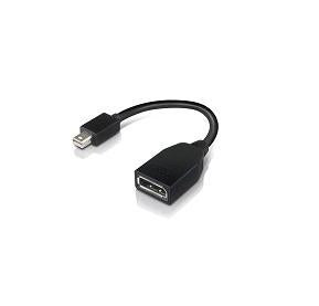 Lenovo 4X90L13971 | Mini DisplayPort to DisplayPort Cable, 1.8m, Black