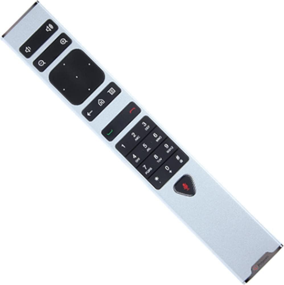 Poly 93S76AA RealPresence Group Series silver remote with black buttons