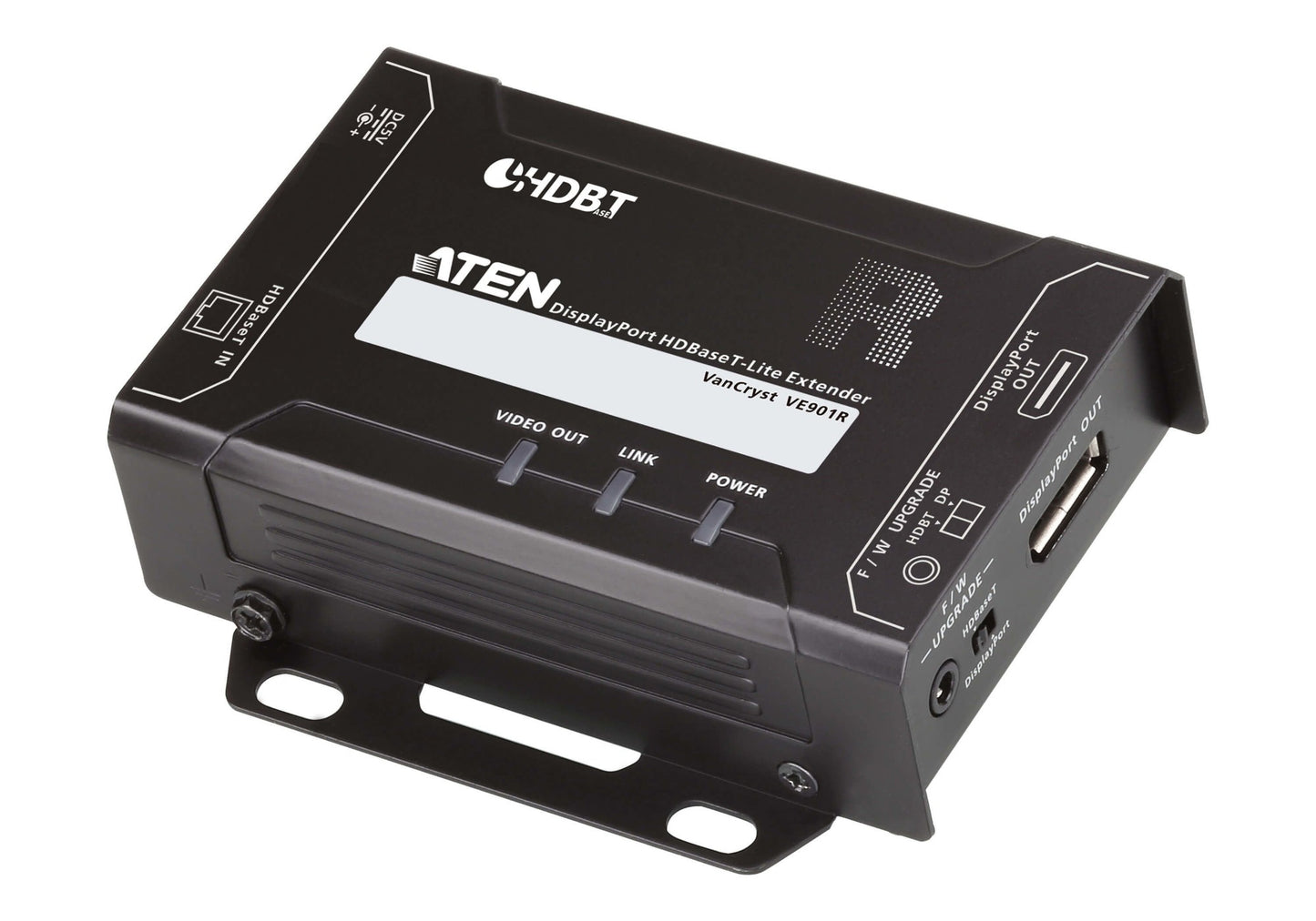 ATEN VE901R-AT-U | VE901R DP HDBaseT-Lite Receiver, 4K30 @ 40 m; 1080p @ 70 m (Cat 6A)