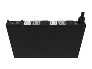 HPE P9R78A 1U metered PDU with 6 AC outlets and green indicator