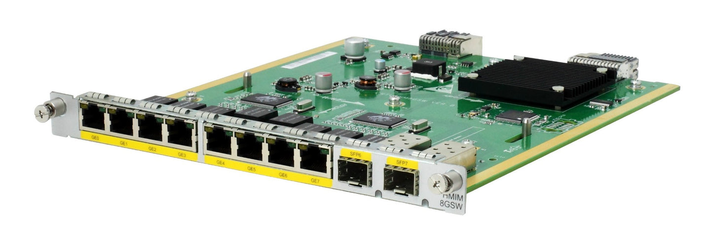 HPE JG741A | MSR 8-Port Gigabit Ethernet Module with 2 Combo Uplinks