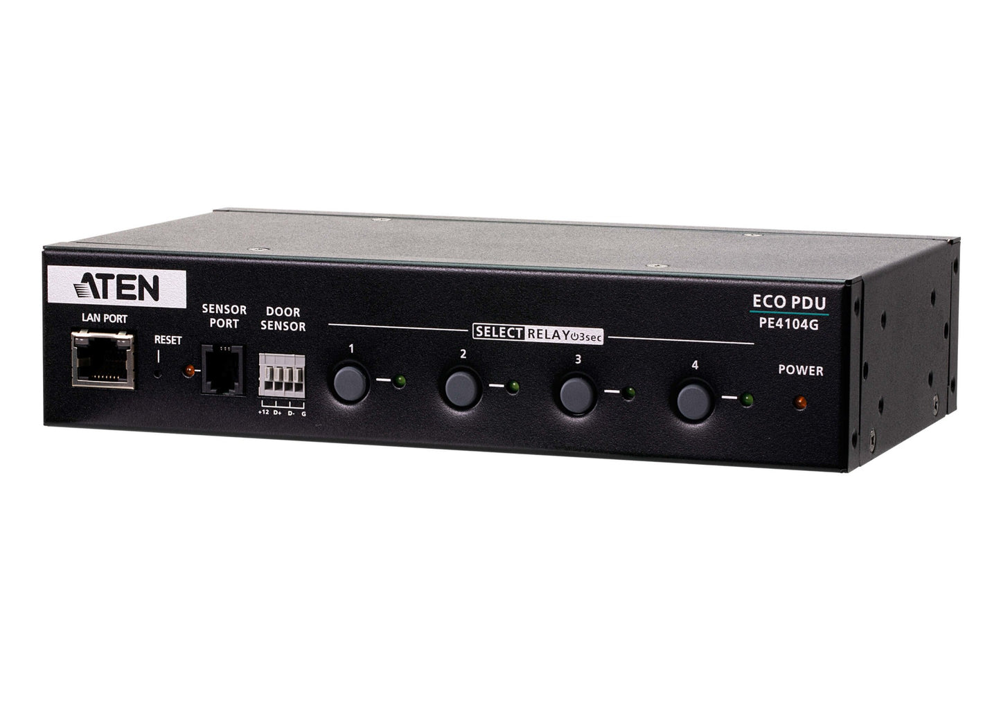 ATEN PE4104G-AT-G | PE4104G Smart PDU 4 x C13, 10A, 1U, IP Outlet Control