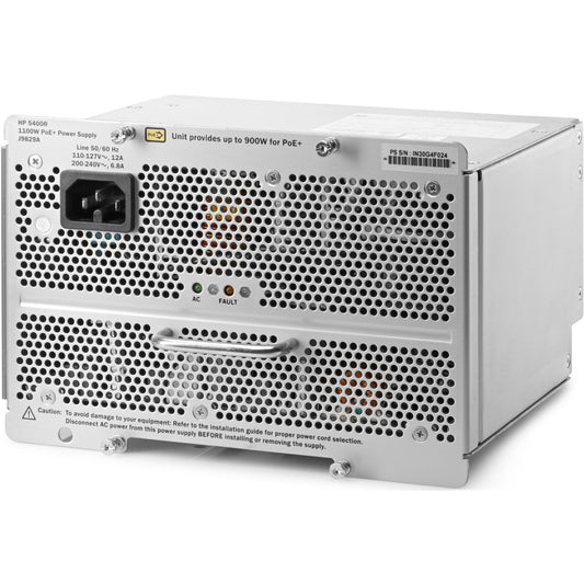 Aruba J9829A | 1100W PoE+ zl2 Power Supply Module for 5400R Series Switches