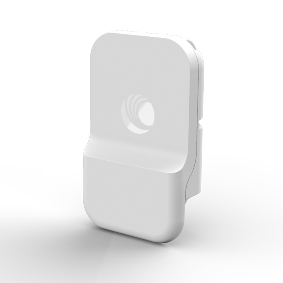 Cambium cnWave V1000 60GHz client node white plastic motion sensor back