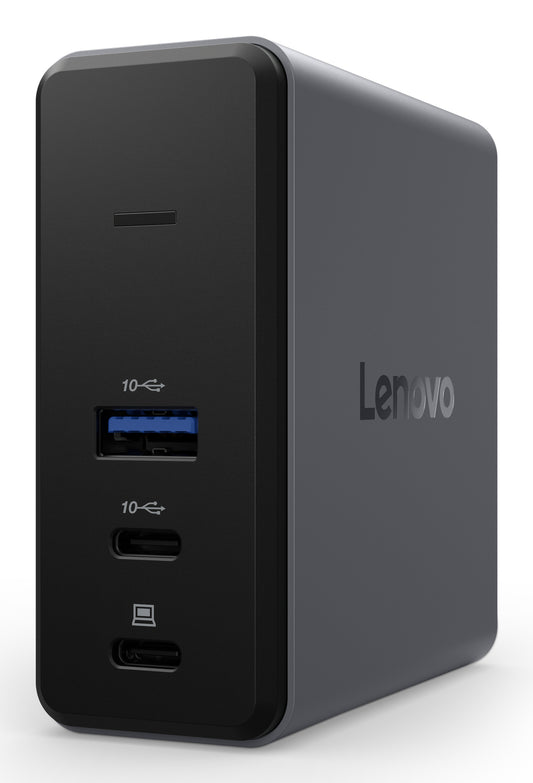 Lenovo 40BD0065AU | X9 GaN Charging USB-C Dock — USB 3.2 Gen 2, Travel, Grey