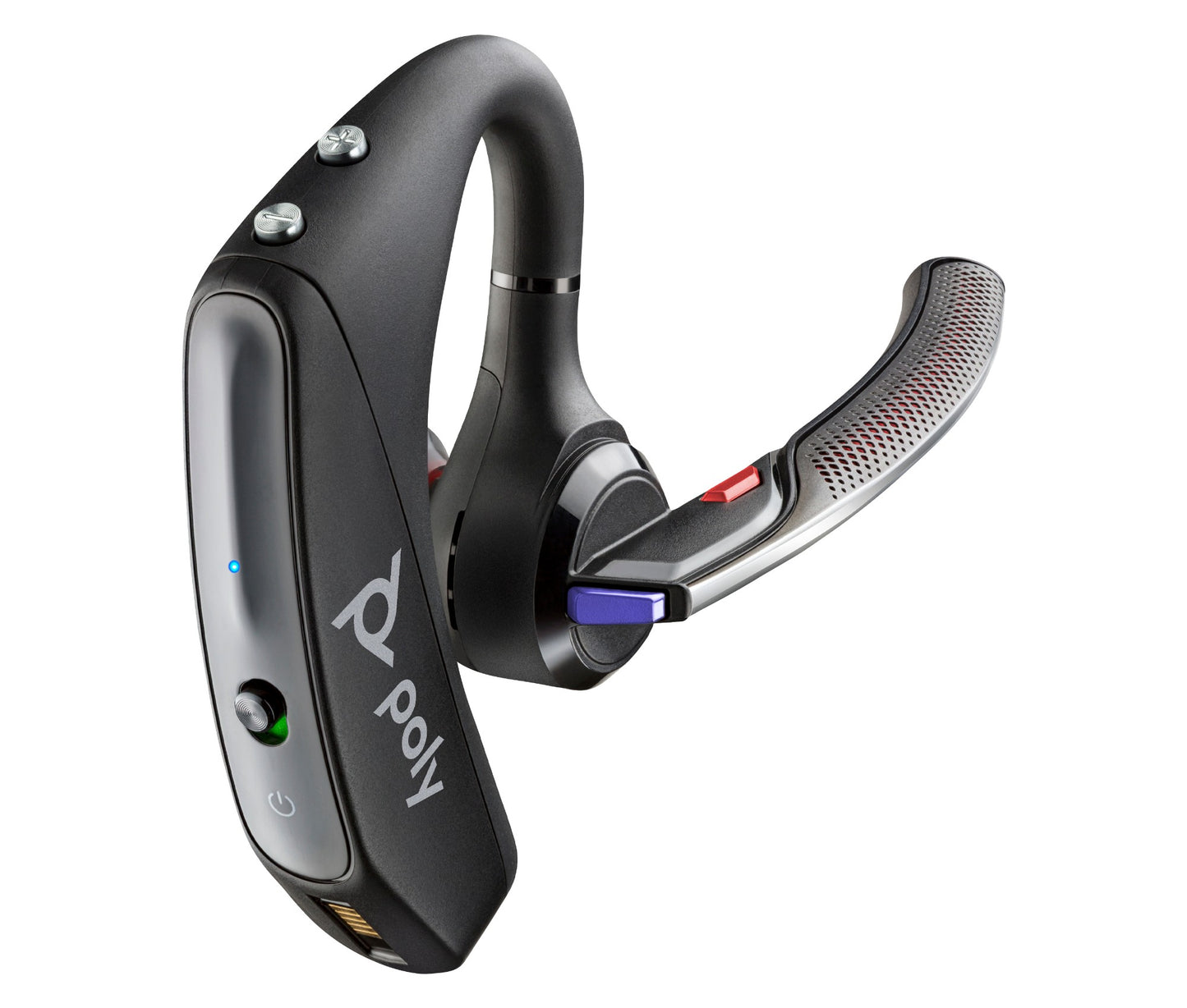 Poly 8H5Q3AA | Voyager 5200-M Office Headset, USB-C, Wireless, Bluetooth 5.0
