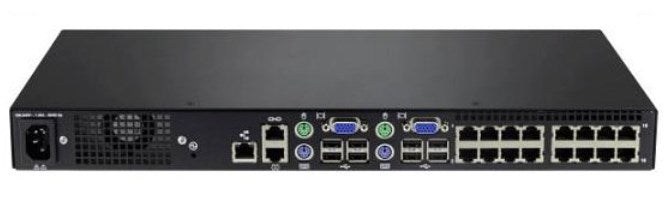 Lenovo 1754A2X | IBM KVM Switch, Rack Mount, Black, Manage Multiple Servers