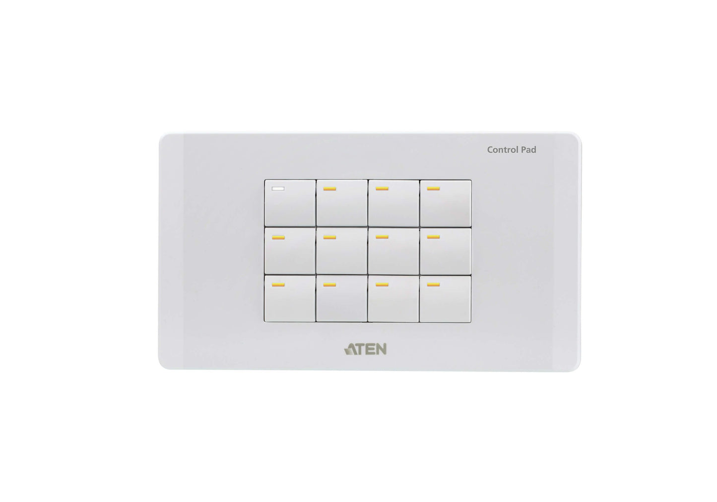 ATEN VK0200-AT | VK0200 Control Pad, 12-button, 2-Gang EU, PoE, Ethernet