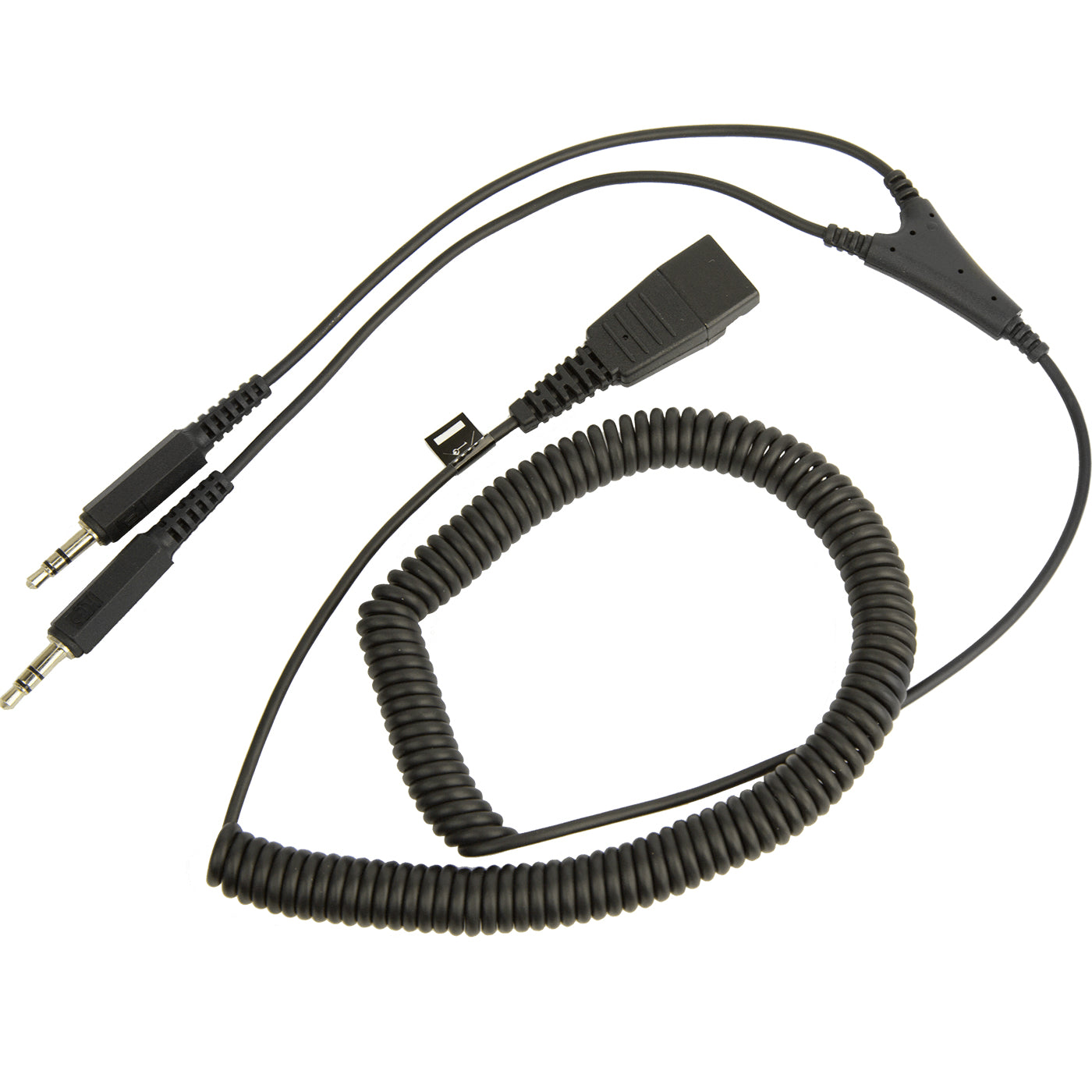 Jabra 8734-599 | PC Cord QD to Dual 3.5mm Jack