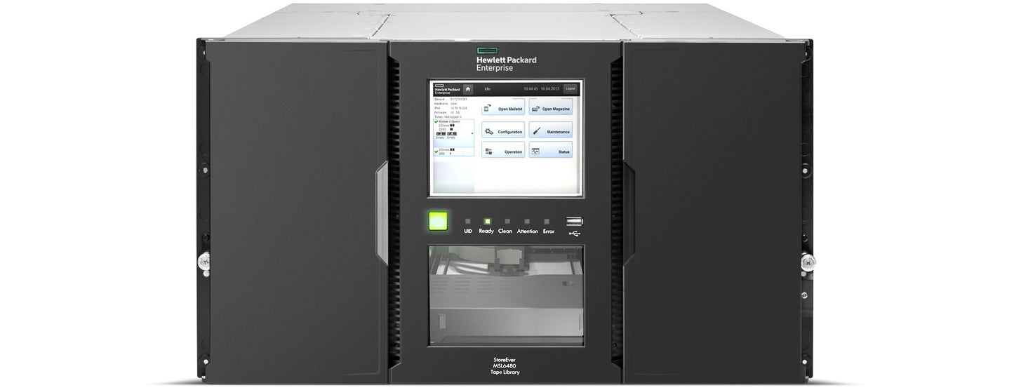HPE QU625A | StoreEver MSL6480 Scalable Base Module, Tape Drives