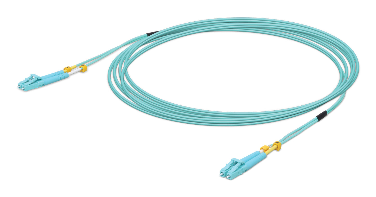 Ubiquiti UACC-OFC-MM-5M | InfiniBand/Fibre Optic Cable, LC/LC, Aqua, 5m