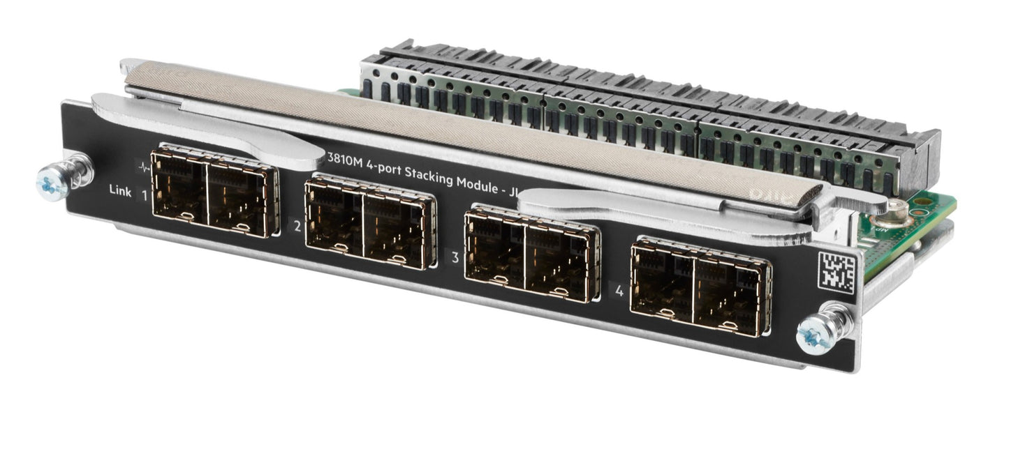 Aruba JL084A | 3810M 4-Port Stacking Module for Enhanced Network Scalability