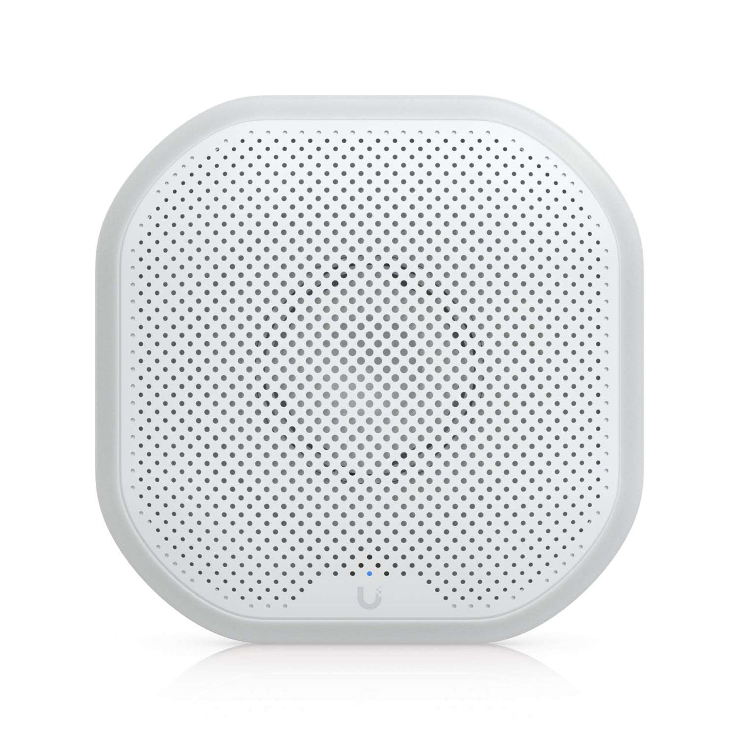 Ubiquiti UP-Siren-PoE white square mesh speaker with U logo