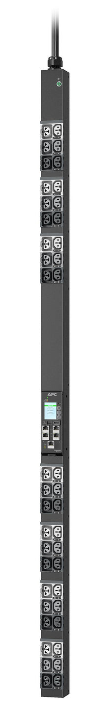 APC APDU11250ME NetShelter black metal rack PDU with power outlets and display