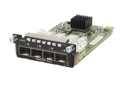 Aruba JL083AR | 3810M 4-Port SFP+ Network Switch Module, 10Gbps Connectivity