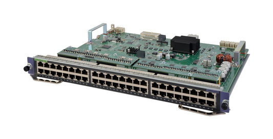 HPE JH213A | 48-Port Gigabit Ethernet PoE+ Switch Module for HPE 7500 Series