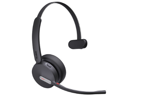 Yealink BH70-M-UC-C | Bluetooth Mono Headset, USB-C, Teams & UC Certified, 35h Talk Time