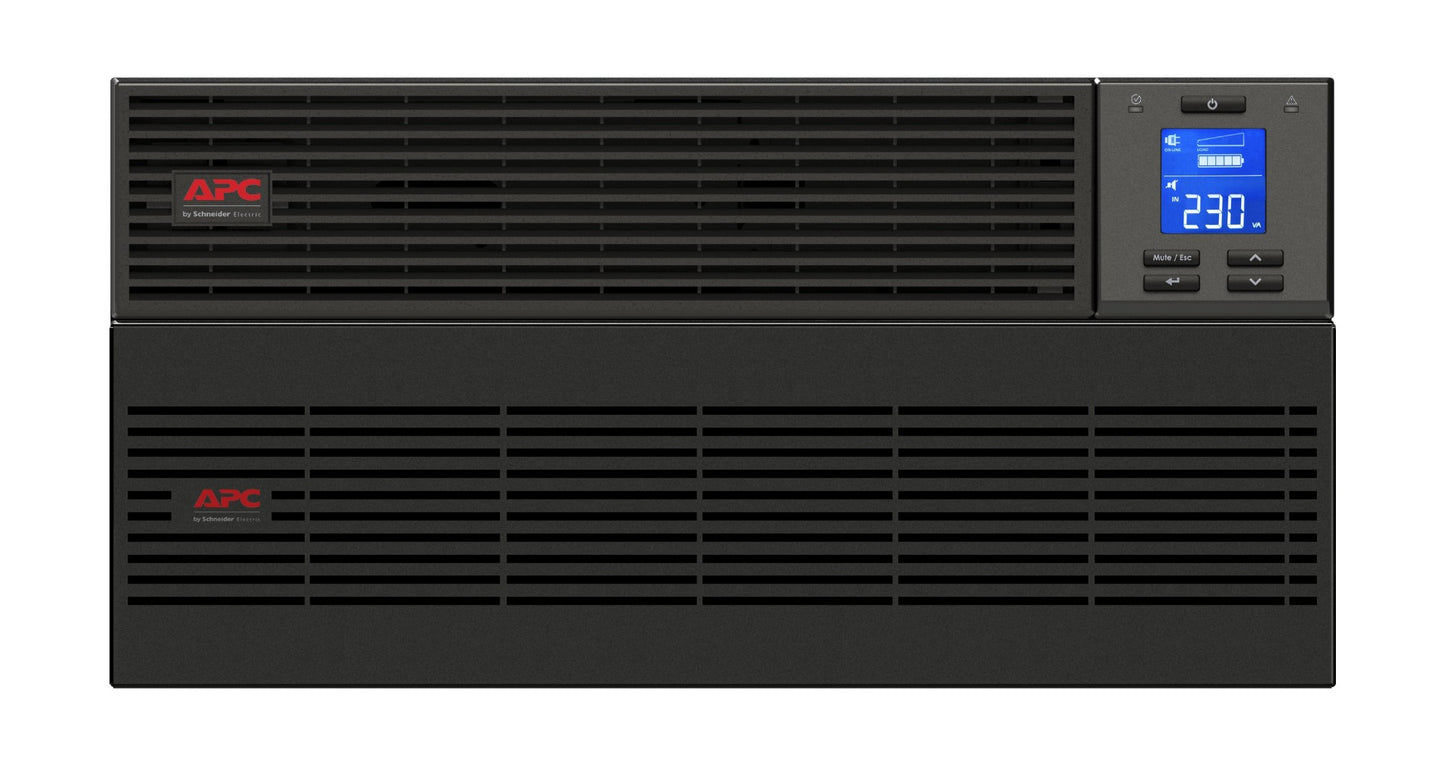 APC SRV10KRIL | 10kVA/10kW Rackmount UPS, 230V, 5U, Extended Runtime, LCD Display