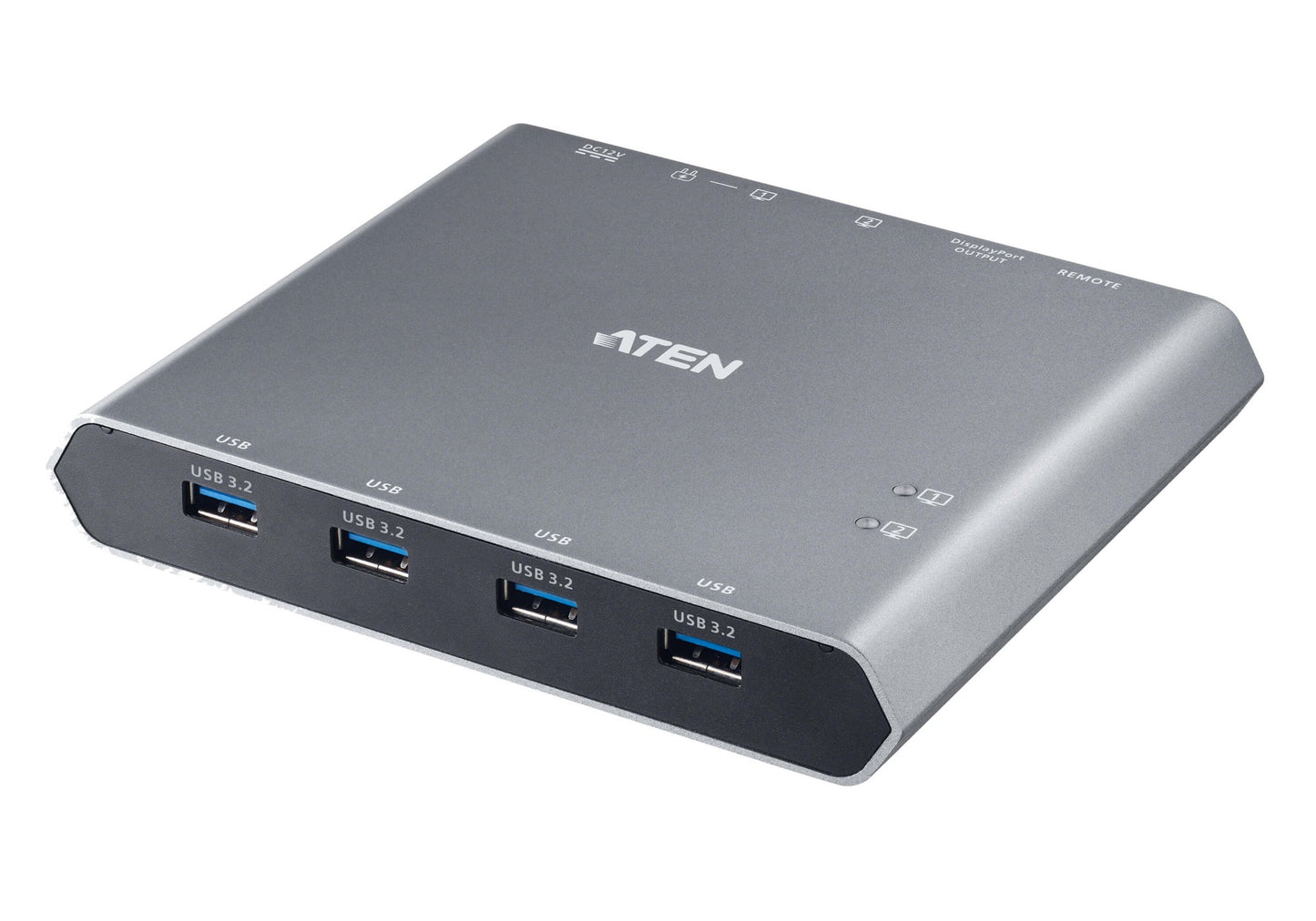 ATEN US3311-AT-U | US3311 2-Port 4K60 DP USB-C KVM Dock, 1 x DP Out, PD 85W