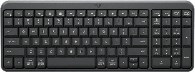 LOGITECH 920-013491 | K250 Bluetooth Wireless Keyboard, Graphite