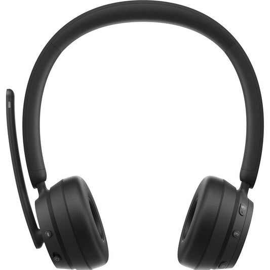 Microsoft 8JR-00014 | Wireless USB-A Bluetooth Headset for Calls and Music, Black