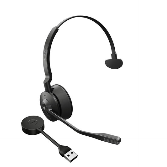 Jabra 9553-450-111 | Engage 55 Mono DECT Headset — MS Teams, USB-A, 150 m range