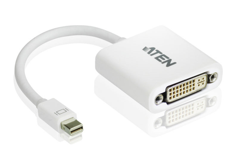ATEN VC960-AT | VC960 Mini DisplayPort to DVI Adapter, 1920x1200, DVI-D, EMI Shielded