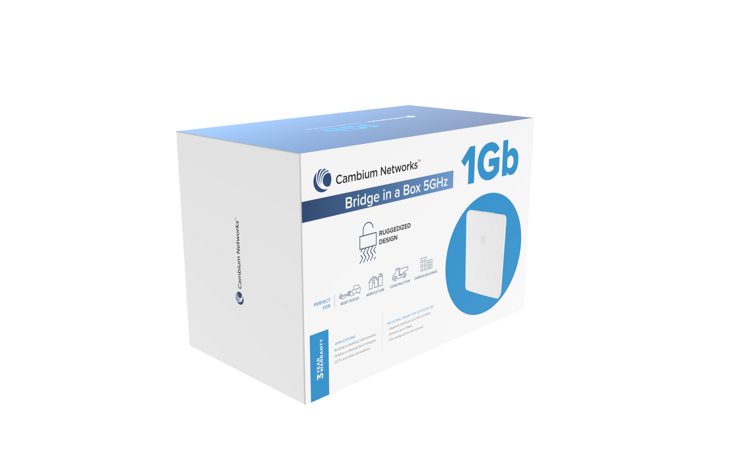Cambium Networks ePMP Force 4518 5GHz bridge-in-a-box white box
