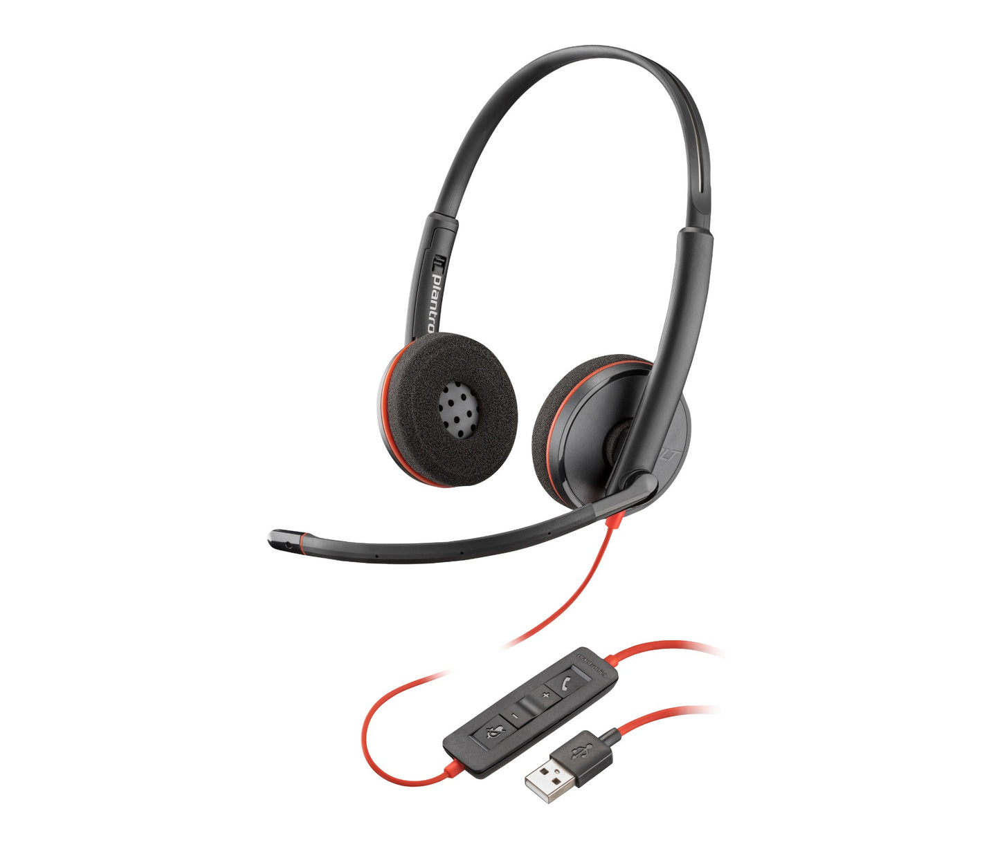 Poly 80S02AA | Blackwire 3220 Stereo USB-A Headset