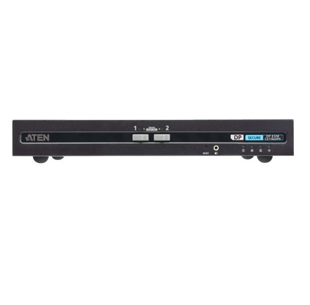 ATEN CS1182DP4-AT-U | CS1182DP Secure KVM Switch, 2-Port DisplayPort, USB HID, PSD PP v4.0
