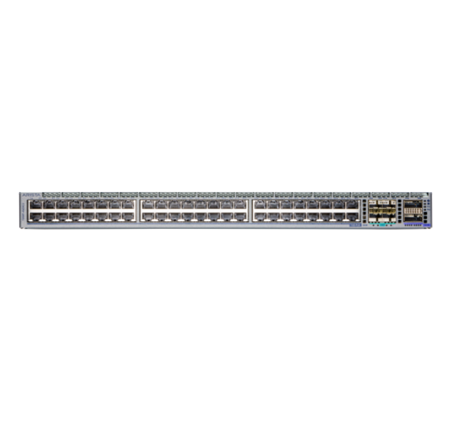 Silver cisco catalyst 9500 series network switch with multiple ethernet ports and compact rectangular design shown from front