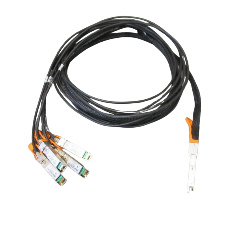 QSFP-4SFP10G-CUxM-BCC | Cisco Compatible 40GB QSFP to 4 x 10GB SFP+ Direct Attach Breakout Cable | 1M to 5M