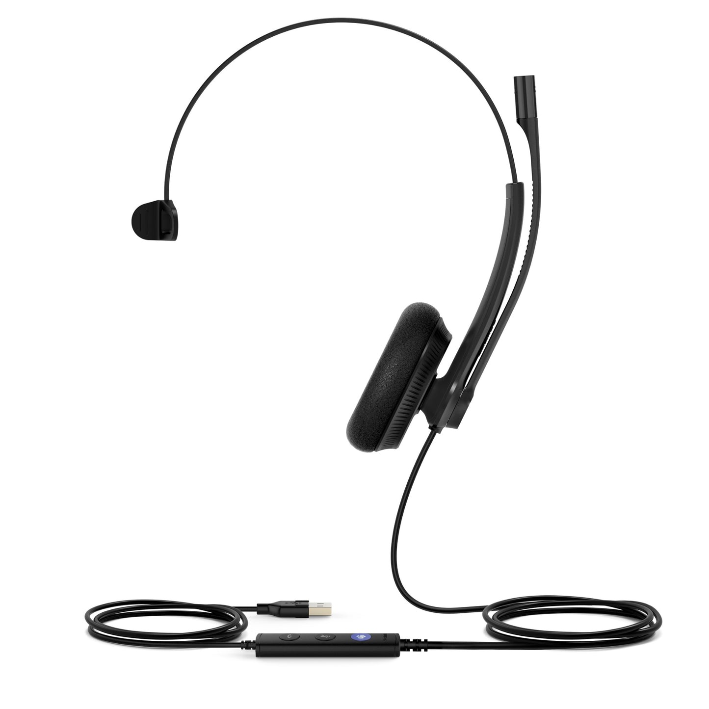 Yealink 1308046 | UH34 Lite Mono Teams Headset with Noise-Canceling Mic