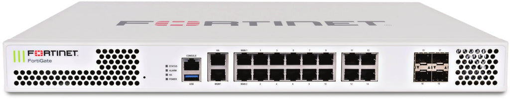 Fortinet FG-201E | 18 GE RJ45, 4 SFP, 480GB SSD, NP6Lite & CP9 Acceleration