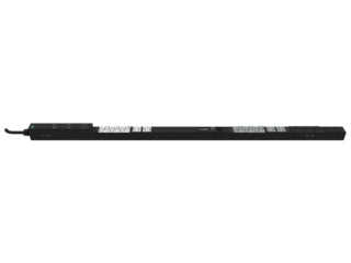 HPE P9R58A black rectangular metered 3-phase PDU with coiled cable
