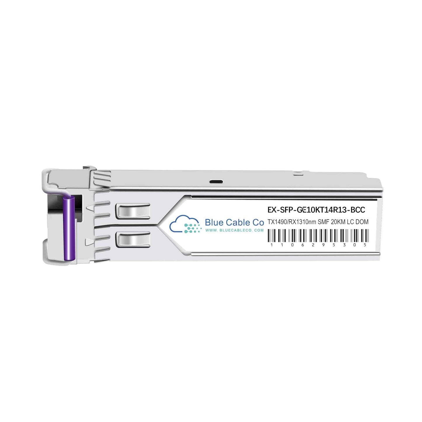 EX-SFP-GE10KT14R13-BCC | Juniper Compatible 1GB BiDi Transceiver - 10km (1000BASE-BX-D)