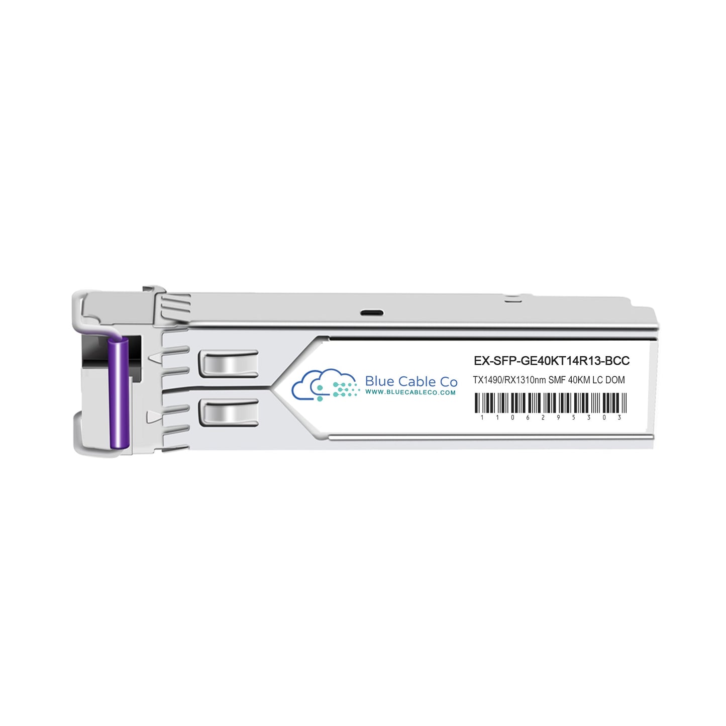 EX-SFP-GE40KT15R13-BCC | Juniper Compatible 1GB Single-Mode 40km (1000BASE-BX40-D) Industrial
