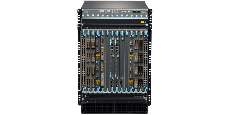 Juniper EX9214-BASE3B-AC-T | EX9200 Series 14 Slot Chassis, 2x Fan Trays, 1x RE2 Routing Engine, 2x Switch Fabric