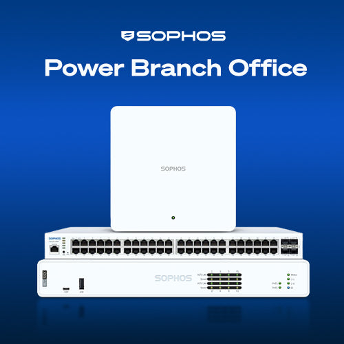 Sophos XGS138-48PSW-AP6E-1Y | XGS138 Network-in-a-Box - Firewall, 48 x 1GbE Switch, AP6 420E, 1yr Xstream