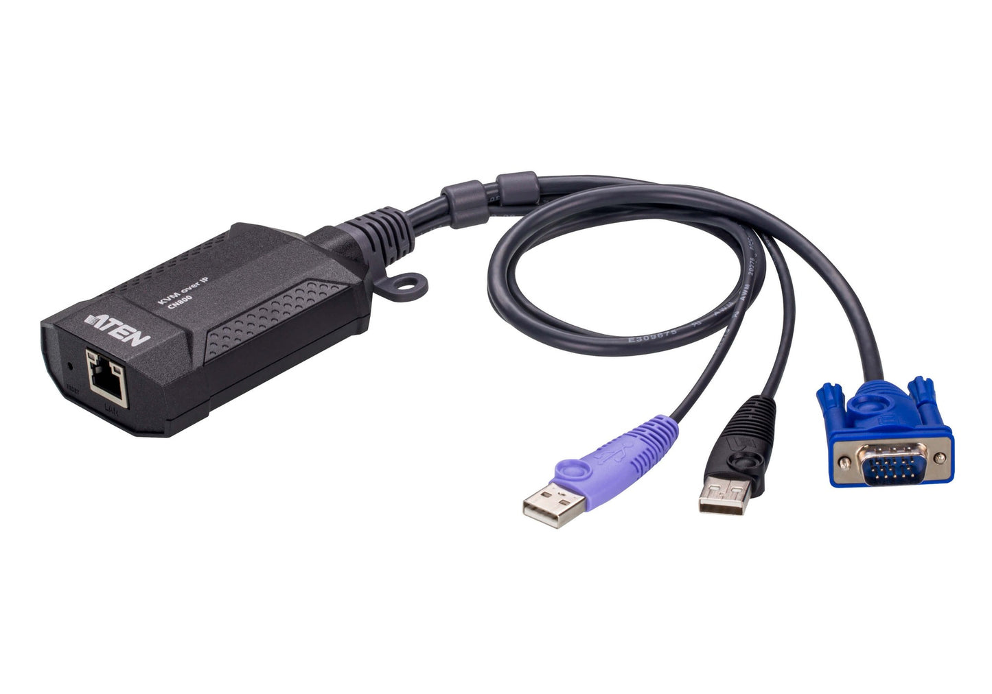 ATEN CN800-AT | CN800 Mini KVM over IP Adapter, USB + VGA, 1-Port