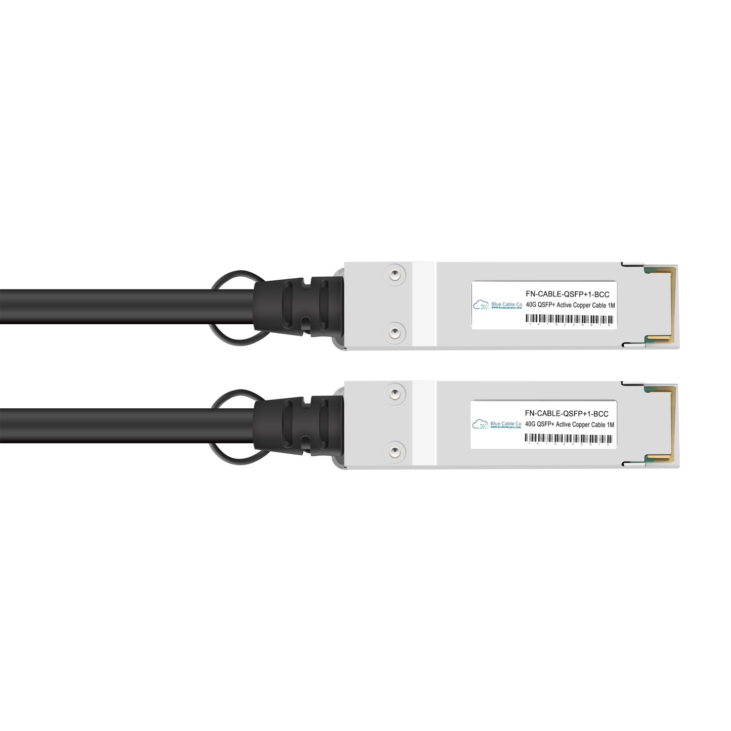 FN-CABLE-QSFP+X-BCC | Fortinet Compatible QSFP to QSFP Copper DAC Cable, 40GB, 40GBASE-CR4 | 1 to 5M