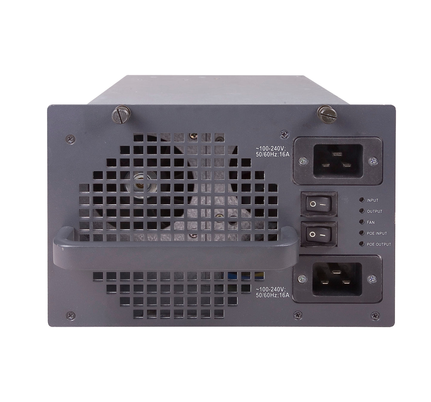 HPE JD219A 7500 Series 2800W AC power supply with ports and grille