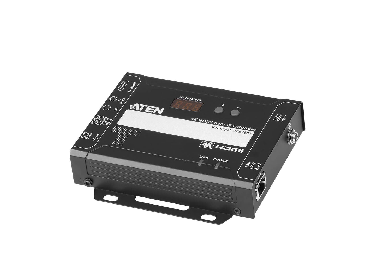 ATEN VE8950T-AT-U |VE8950T 4K HDMI over IP Transmitter, 1 x HDMI In, 1 x 1GbE, PoE, RS-232/IR