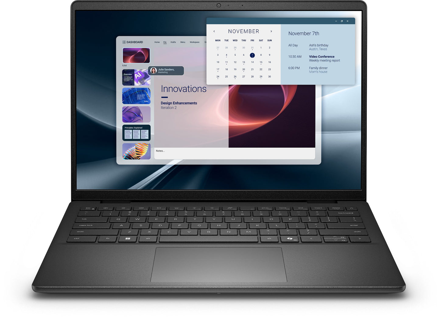 Dell OPV1425555002GAUCOM | Pro 14 Essential PV14255 Laptop, Ryzen 7 250, 16GB DDR5, 512GB SSD