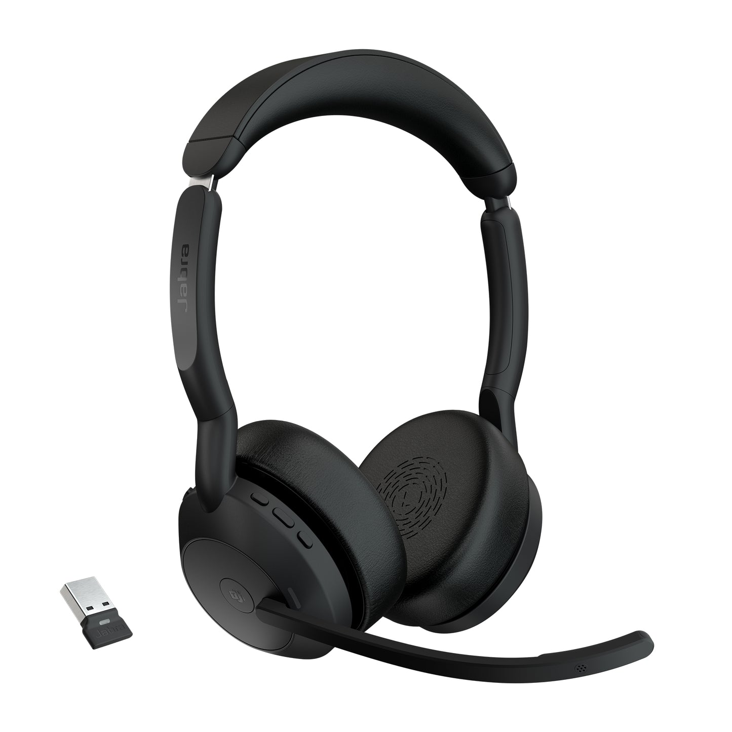 JABRA 25599-999-999 | Evolve2 55 Wireless Headset, Bluetooth, ANC, USB-A