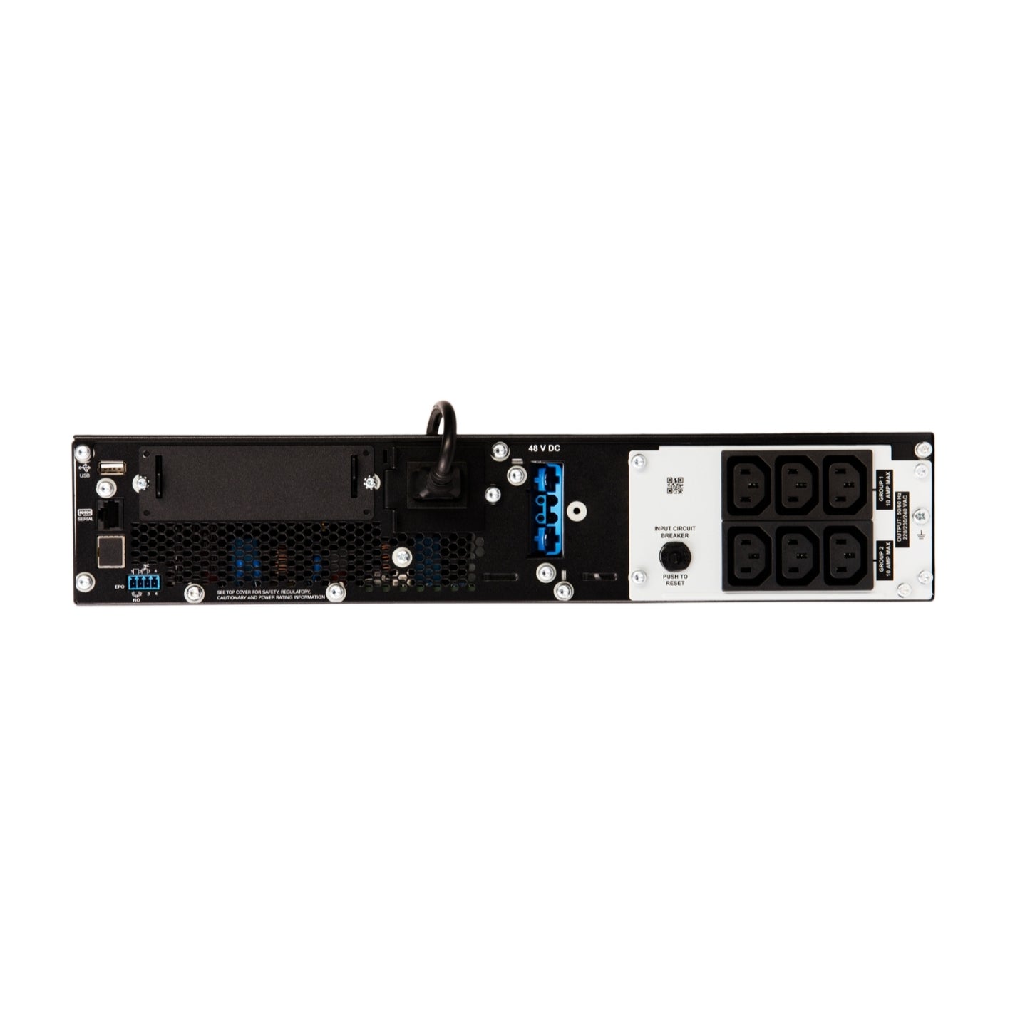 APC SRT1000RMXLI-NC | Smart-UPS On-Line 1kW/VA, 6x C13 Outputs, Rackmount, NMC, 240V